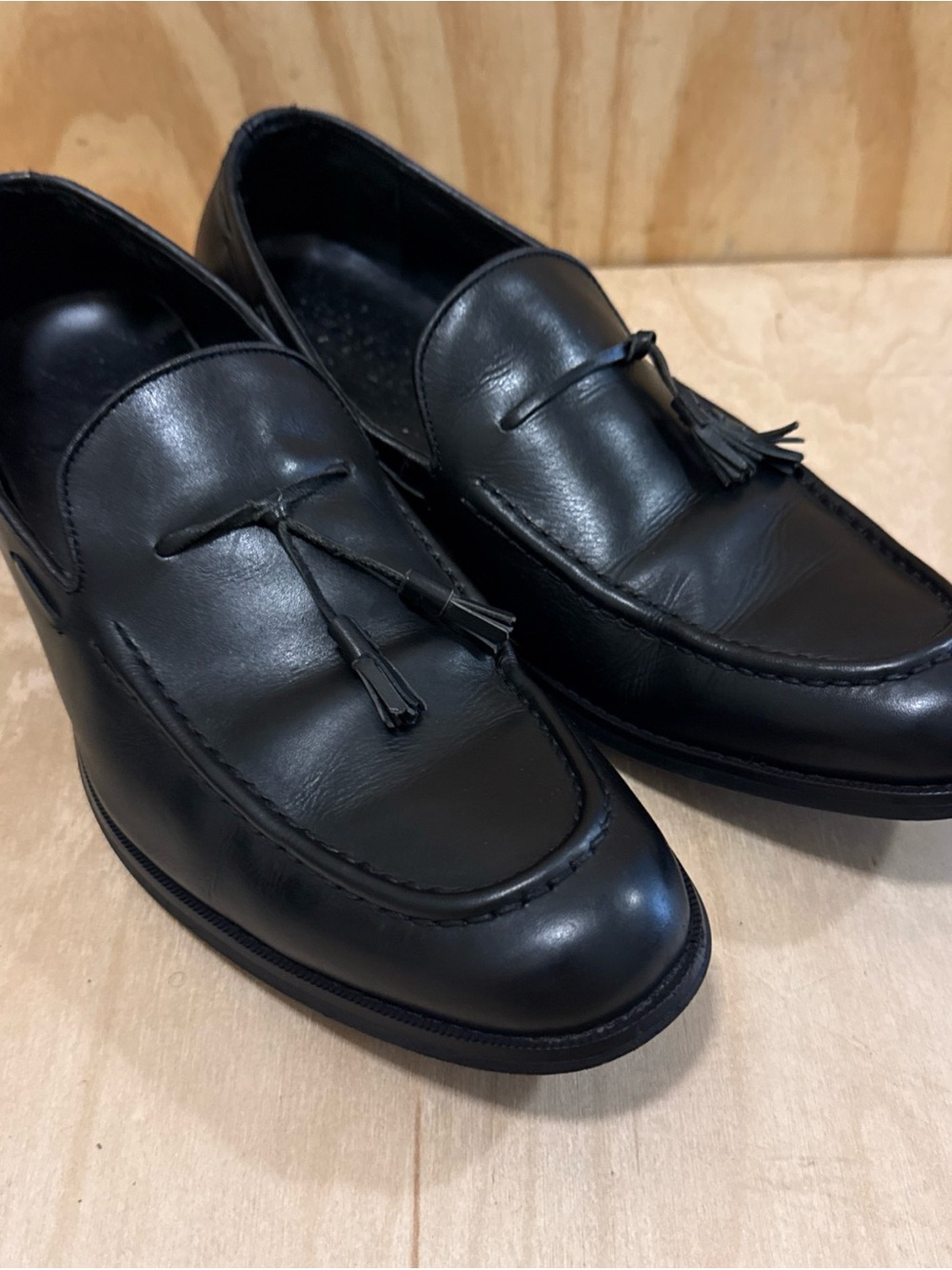 Gucci X Good Year Leather Tassel Loafers 11 1/2 (EU 45 )